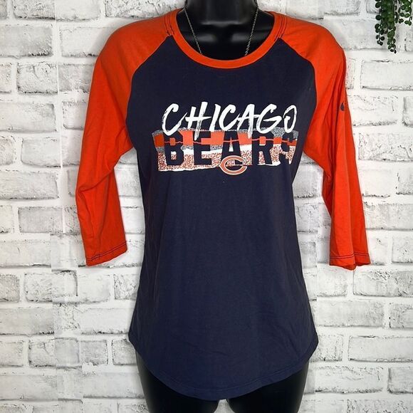 Nike DriFit Chicago Bears NFL Football Shirt Top Size Small - Picture 1 of 5